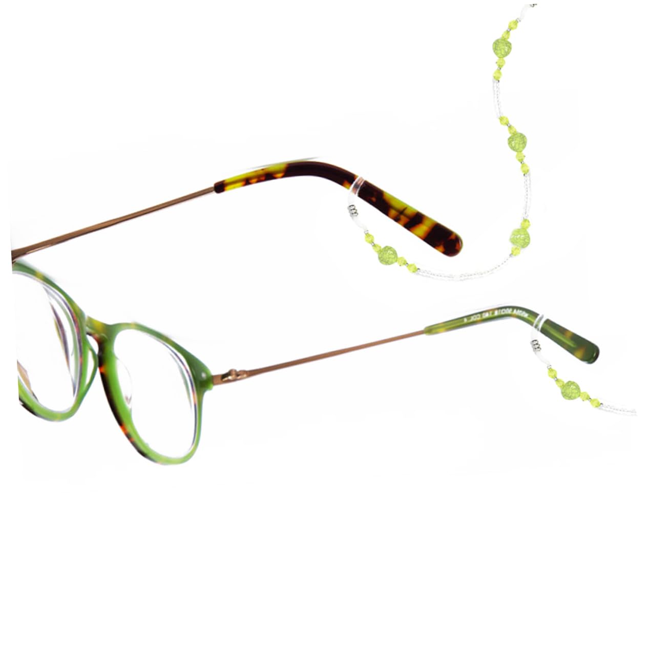 LIFKOME 3 Juegos De Cordones Para Gafas Para Mujer 4 Unidades Negros Cómodos Y Resistentes.