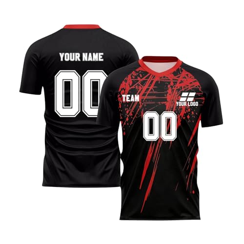 Generico Magliette da Calcio Personalizzabili, Maglie da Calcio...