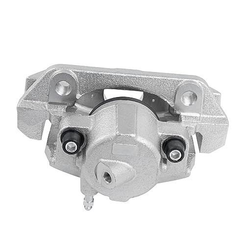 Image of Detroit Axle - Front 2pc Brake Calipers for 01-07 Ford Escape, 01-06 Mazda Tribute, 05-06 Mercury Mariner, 2 Disc Brake Calipers w /Bracket 2001 2002 2003 2004 2005 2006 2007 Replacement