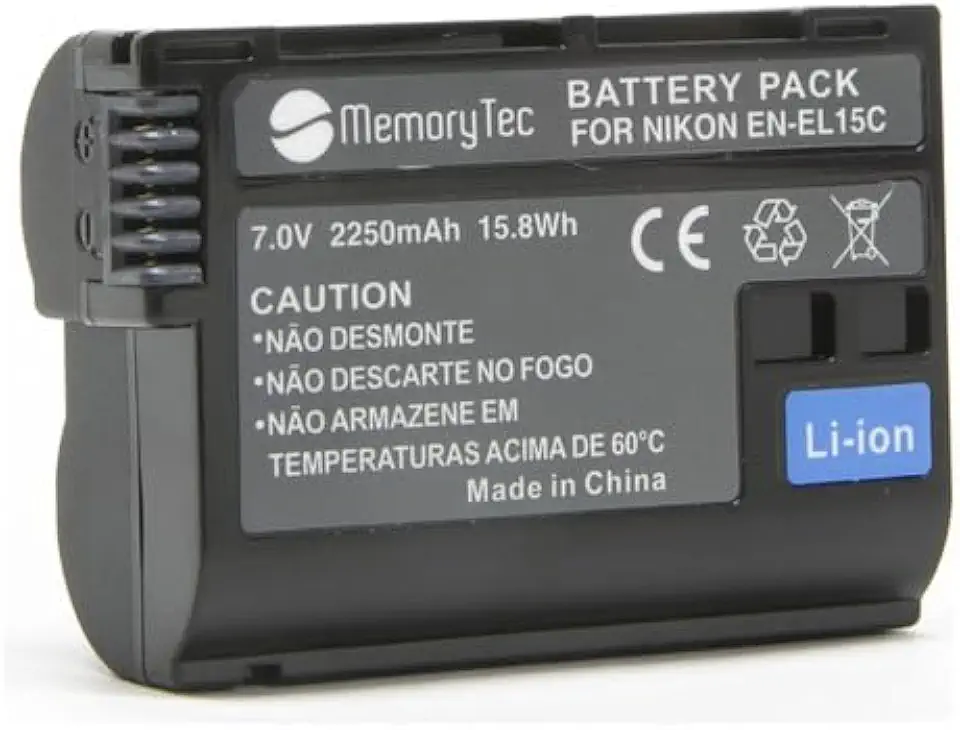 Bateria Profissional EN-EL15C Compatível com Nikon