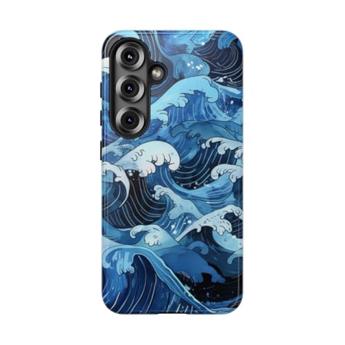 Coque Samsung S25 style japonais pour un look marin unique