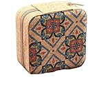 DFGBAPKBL Reise Nähset 1 Nähkasten im Retro-Stil mit Reißverschluss, DIY-Nähset, Heimreise, manuelles Nähset for Studentenwohnheime(Color 1)