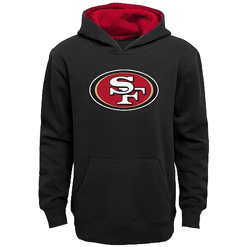 Outerstuff Youth Black San Francisco 49ers Prime Pullover Hoodie