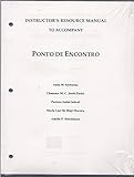 Instructor's Resource Manual to Accompany Ponto De Encontro