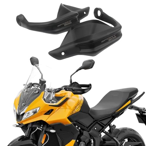 Tiger Sport 800 2025 Hand Guard Set (Black)