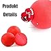 YQYCE 5 PCS Ball mit Schnur Hund, Wurfball für Hunde, Hundespielzeug mit Bällen am Seil, Hundebälle am Seil mit strapazierfähigen, elastischen Bällen, interaktives Hundespielzeug zum Apportieren