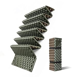 Foam Camping Pads for Hiking, Ultralight Foam Mattress Camping, Waterproof Soft Mat for Adults, Wide Picnic Yoga Mats, Folding Camping Pad for Outdoor Backpacking, Children’s Crawling Mats