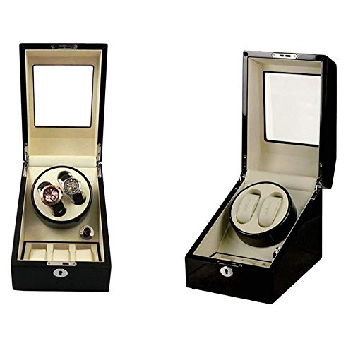 Watch winder pour montre automatique parfait sur une table de chevet ou dans un dressing