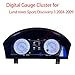 Digital Cluster Gauge for Land Rover Discovery 3/ Range Rover Sport 2005-2009 12.3 inch Variant Virtual Cockpit Oil Dashboard Instrument Speedometer LCD Meter Upgrade