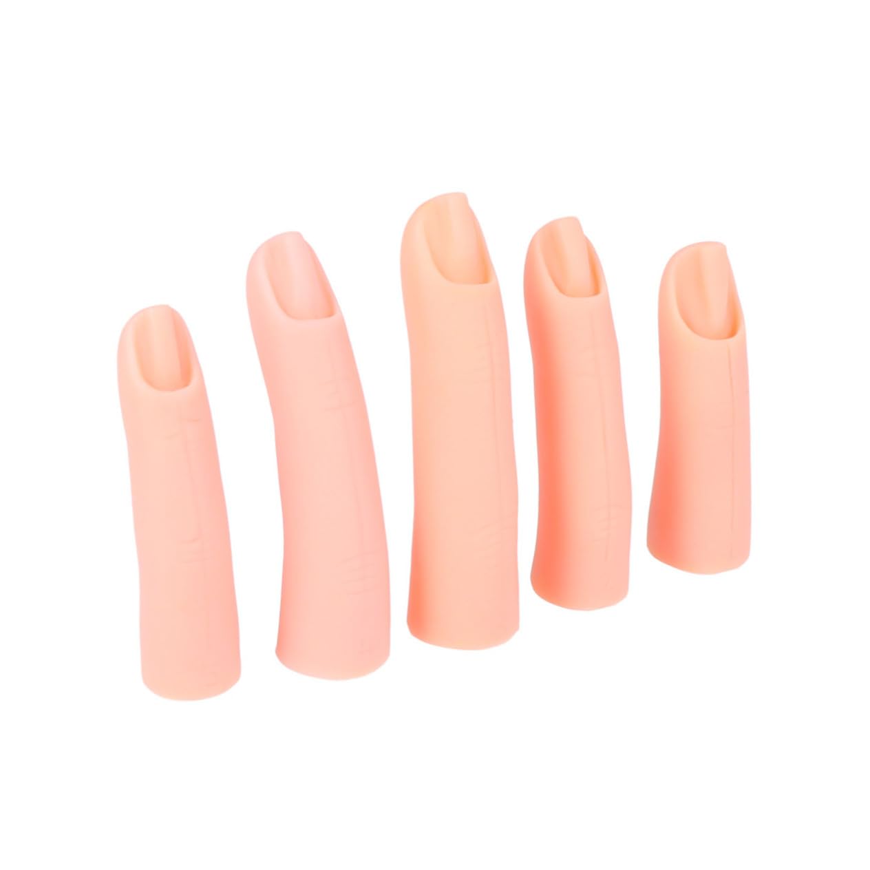 GenericNail Practice Finger Practice Hand for Acrylic Nails Fake Practice False Finger Training Fingers Manicure Practice Tool Nail Painting Practice Hand Nail Art Training Props Hands-on