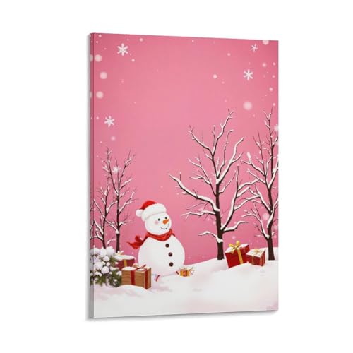 Transform Your Living Room Or Bedroom with Pink Christmas Wall