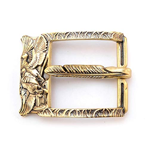 Leather belt with brass buckle Duck Season, Hunters solid brass belt buckle duck season for 1.5 inch belts for men and women4