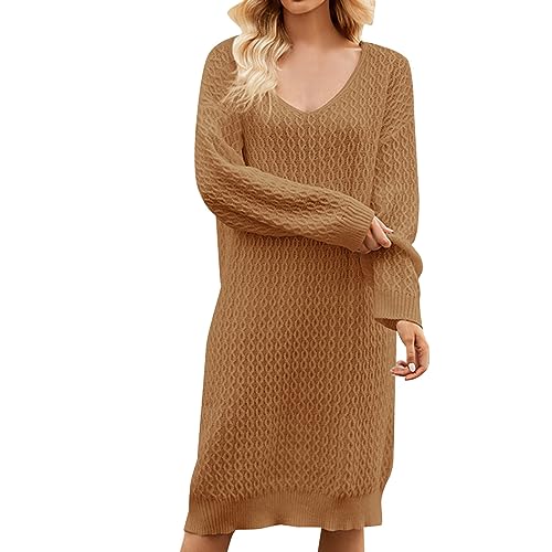 Pull en tricot à col roulé pour femme idéal pour l'hiver