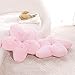 Walbest Cute Sakura Throw Pillows Kawaii Room Decor, Cherry Blossom Plush Pillow Decorative Flower Pillow for Couch Decor Pink 15.75