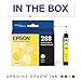 EPSON 288 DURABrite Ultra Ink Standard Capacity Yellow Cartridge (T288420-S) Works with Expression XP-330, XP-430, XP-434, XP-340, XP-440, XP-446