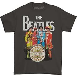 Bravado T-shirt The Beatles STG Pepper pour homme - Les Beatles, Paul McCartney, John Lennon, RIngo Starr, George Harrison
