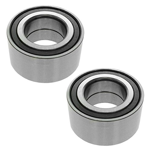 TRQ Front Wheel Bearing Set Compatible with 2002-2008 Jaguar X-Type