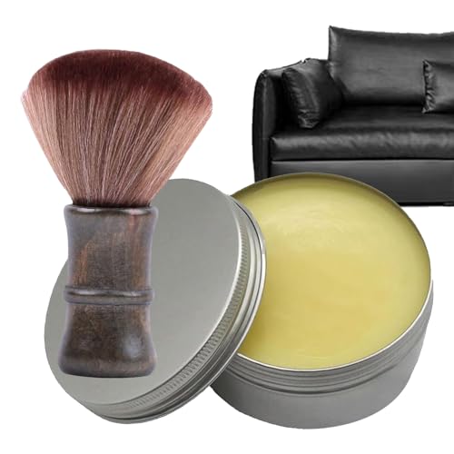 Bálsamo para muebles de madera y crema abrillantadora de piel para sofás