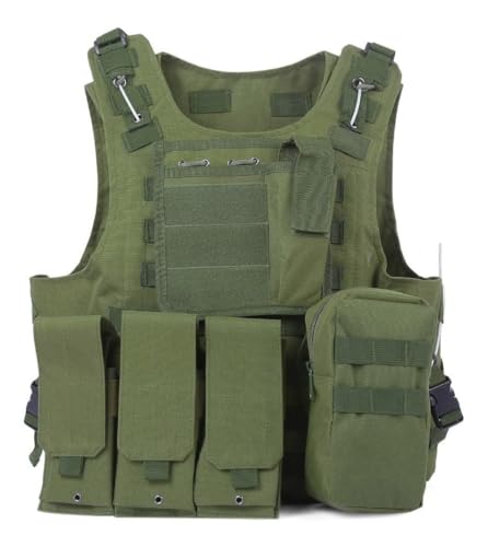 Colete Modular A56 para Airsoft, Paintball e Cosplay | Ajustável, Leve e Estilo Esportivo
