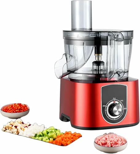 Máquina eléctrica para cortar vegetales en cubitos comercial 2 en 1, cortador de papas fritas, procesador de alimentos grande, cortador de frutas, trituración de queso, corte de carne, picado black