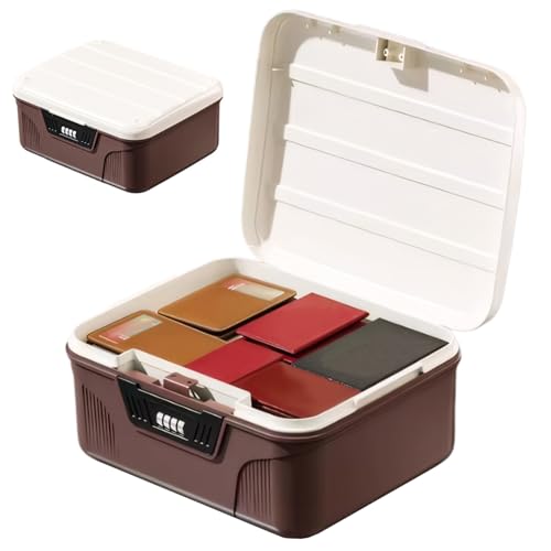 Boîte de verrouillage de médecine à code avec partition pour documents - 7