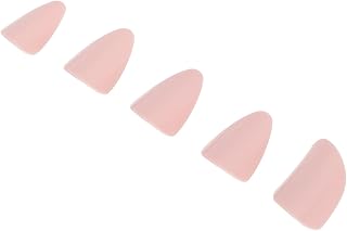 OATIPHO 5 piezas Protector para Uñas de Nylon para Laúd Diseño Ergonómico Curvado de Color Rosa Profesional para Práctica y Rendimiento Instrumentos de Cuerda Laúd y Guzheng Ligero y