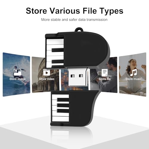 BORLTER CLAMP Pamięć USB, 32 GB, pamięć USB 2.0, pendrive, pendrive, pendrive, do zewnętrznego przechowywania danych, 32 GB, pendrive