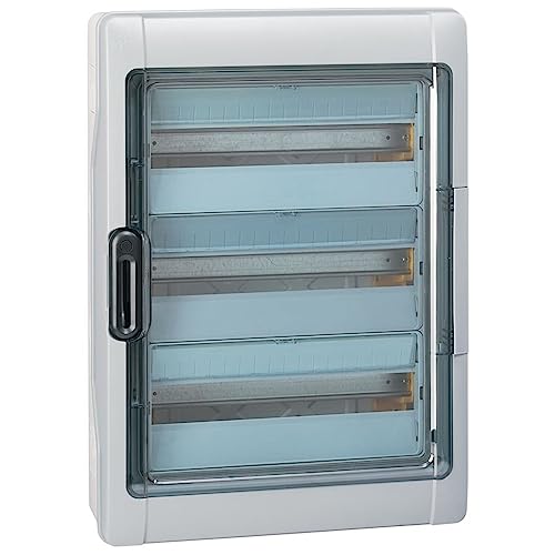 601987 Legrand Coffret Plexo3 étanche Ip65-3 Rangées 18 Modules - Embouts à Perforation Directe Non Montés