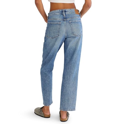 AEROPOSTALE Women's Mid-Rise Straight Ankle Jean2