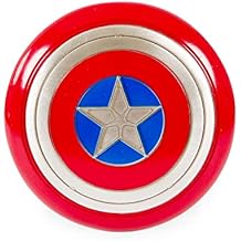 CAPTAIN AMERICA Marvel Studios 4-Inch Shield Prop Replica | Action Figure Statue, Desk Toy Accessories, Home Office Decor | The Avengers Infinity Saga Collectible