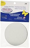 Bosal Craf-Tex Round Coaster Craft Pack-4