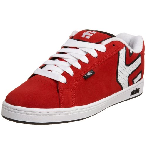 Image of Etnies mens FADER Red /White /Black 9.5 M US
