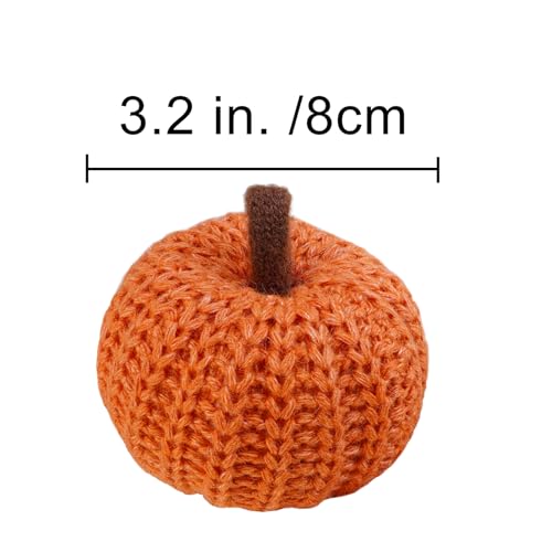 Winlyn-Set-of-6-Faux-Fall-Orange-Crochet-Pumpkins-Small-Knit-Foam-Pumpkins-for-Rustic-Farmhouse-Decor-Harvest-Thanksgiving-Halloween-Autumn-Table-Bowl-Tiered-Tray-Mantel Winlyn Set of 6 Faux Fall Orange Crochet Pumpkins Small Knit Foam Pumpkins for Rustic Farmhouse Decor Harvest Thanksgiving Halloween Autumn Table Bowl Tiered Tray Mantel