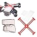 Produktbild CamKix Schutz-Set Kompatibel mit DJI Spark: Propeller-Fixatoren, 2in1 Gimbalsperre und Blende, Kamera-/Sensor-Protektoren - Hält Propeller und Gimbaleinheit in Einer festen Position, schützt