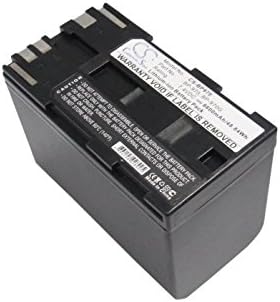 Cameron Sino Battery for Canon C2, E1, E2, E30, ES-300V, XH-A1, XL H1S, XL1(with Gold Mount), XL1S(with Gold Mount), XL2, XL2 Body Kit, XM1, XM2, XV1, XV2 PN: BP-970, BP-970G 6600mAh