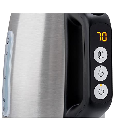 Chaleira elétrica Inox Digital Midea 1,7L