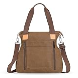 【Estructura Única】: El bolso de mano está diseñado con 1 bolsillo principal con cremallera (incluido 1 bolsillo pequeño con cremallera y 2 bolsillos abiertos). 1 bolsillo delantero abierto, 2 bolsillos delanteros con cremallera. 1 bolsillo con cremallera en la espalda. El diseño de múltiples bolsillos mantiene sus artículos organizados, cómodos y prácticos