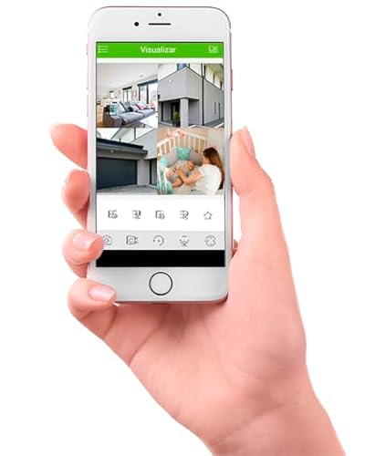 Camera de Segurança IP Wifi inteligente Externa Lâmpada 360 Sem Fio Infravermelho Panorâmica Giratór