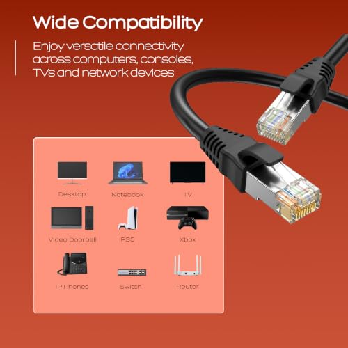 Image of ZEBRONICS PC4PCAT6 Cat 6 UTP LAN Cable, 5m Length, Double Jacketed Design