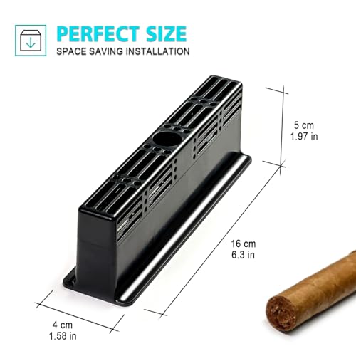 Humidor Cigar Humidifier,Cigars Humidor Solutions Set, 3-Way Humidification System, Keep 70% RH, Humidity for 1-100 Cigars, Fit All Cigar Box, Safe for Cigars - Thumbnail 2