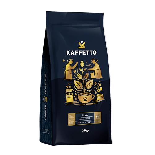 Cafe de ESPECIALIDAD | Café Grano Natural 100% ARABICA, Origen: COSTA RICA | SCA 86 Puntos [Kaffetto, Cafe Especialidad Premium] Tueste Natural, Reciente y Seleccionado.