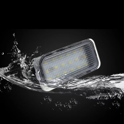 Luz de matrícula 12V para Ford C-Max y Transit Connect con chipset LED integrado FO2875100 4