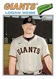 2026 Topps Heritage #82 Logan Webb San Francisco Baseball Card - Sportscard Superstore