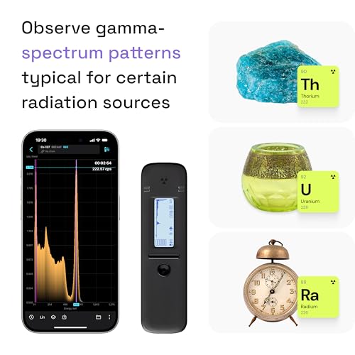 Image of Smart Geiger Counter Radiacode 110 with Free Mobile App. Nuclear Radiation Detector