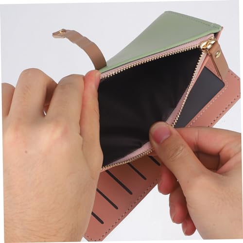 KESYOO Fashionable Long Zipper Clutch Purse for Women Stylish PU Leather Wallet for Parties Shopping and Travel Secure Storage for Cards and Coins4