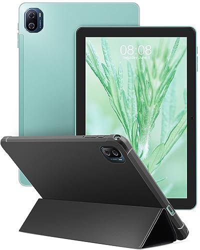 Haehne Tablet 10 Pulgadas, Tablet Android, WiFi, GPS, con Funda, Verde, A863K_A16