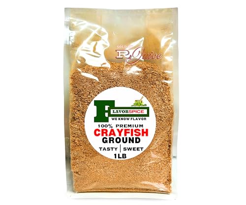 Nigerian Tasty Ground Crayfish 1LB | Crayfish Powder, 100% CLEAN.