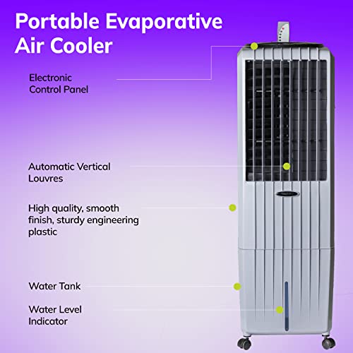 SYMPHONY Portable Evaporative Air Cooler for Indoor, Home, Diet-22i (220 Volts)