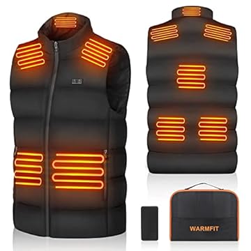 heated vest with power bank
