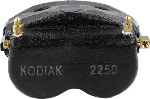 DEXTER AXLE Kodiak 2250 Disc Brake Caliper Kit for 8K-14K Axles Left-Hand E-Coat Includes Pads & Retaining Clips